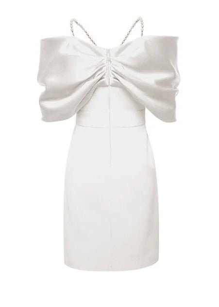 off - shoulder cocktai dress - Vera Lumina