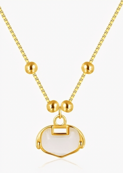 OPAL CHARM OF FORTUNE NECKLACE - Vera Lumina