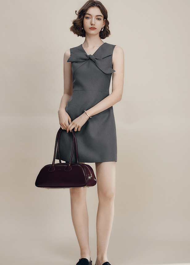 ORIGAMI BOW DRESS - Vera Lumina