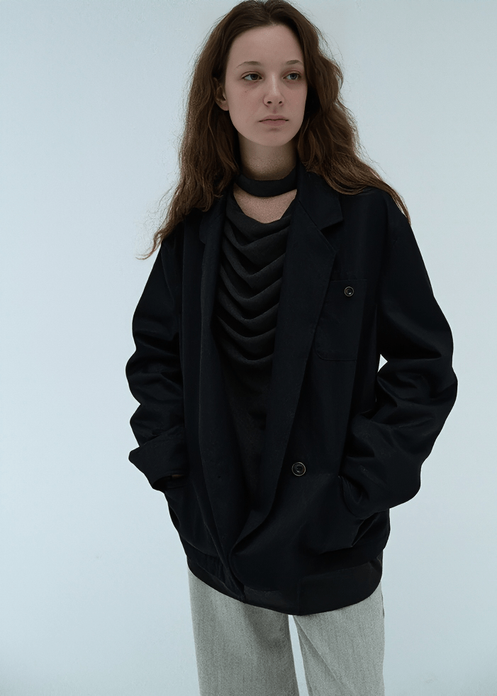 OVERSIZED BLAZER JACKET - Vera Lumina