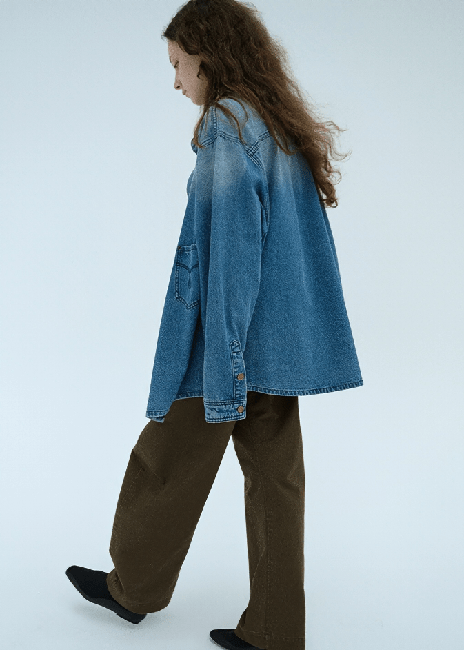 OVERSIZED DENIM WORKWEAR - Vera Lumina