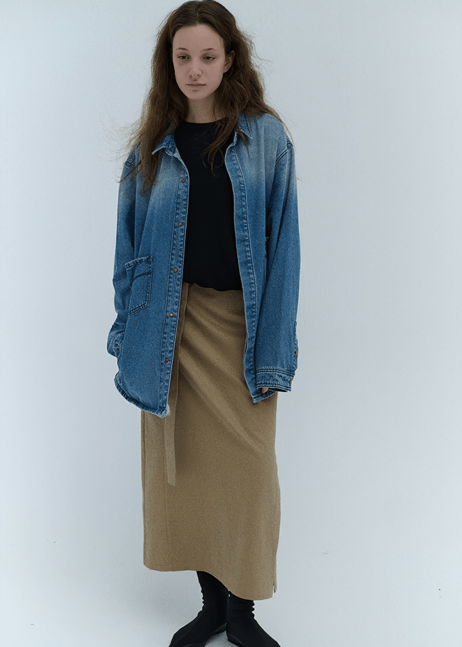 OVERSIZED DENIM WORKWEAR - Vera Lumina