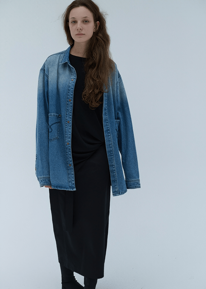 OVERSIZED DENIM WORKWEAR - Vera Lumina