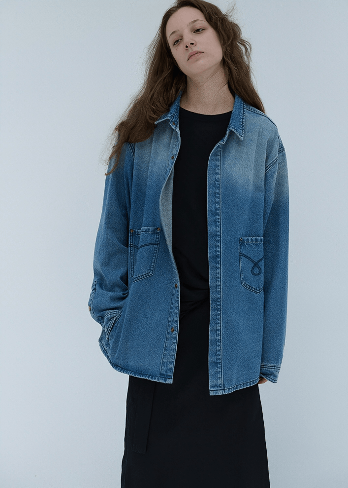 OVERSIZED DENIM WORKWEAR - Vera Lumina