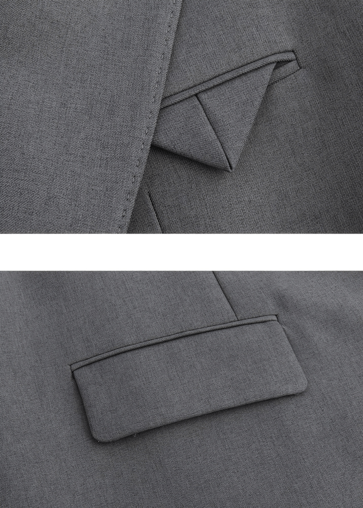 OVERSIZED LAPEL TAILORED JACKET - Vera Lumina