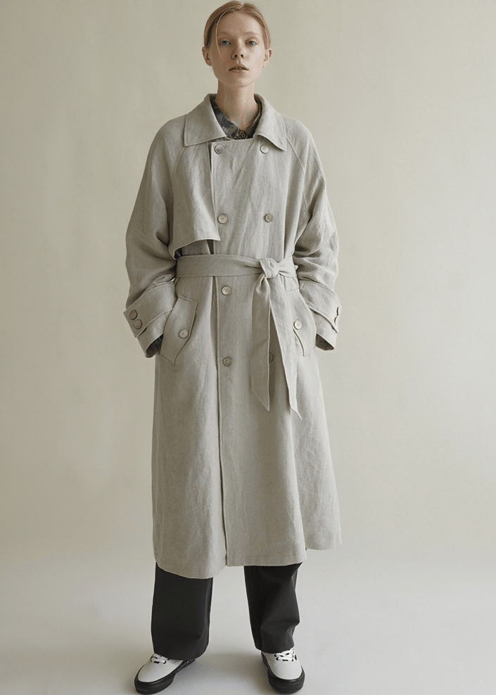 OVERSIZED TRENCH COAT - Vera Lumina