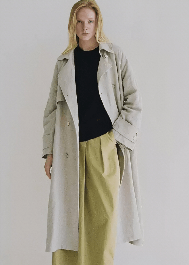 OVERSIZED TRENCH COAT - Vera Lumina