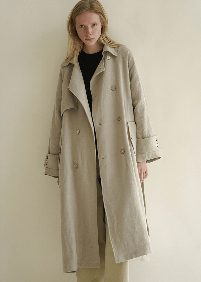 OVERSIZED TRENCH COAT - Vera Lumina