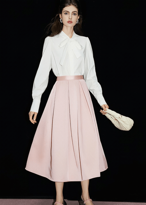 PAVILION SATIN SKIRT - Vera Lumina