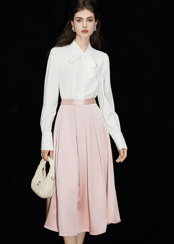 PAVILION SATIN SKIRT - Vera Lumina