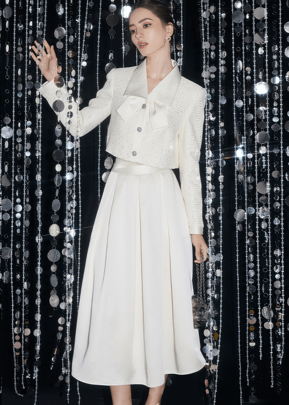 PAVILION SATIN SKIRT - Vera Lumina