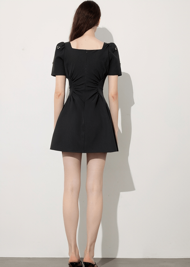 PEARL SCATTERED WRAP DRESS - Vera Lumina