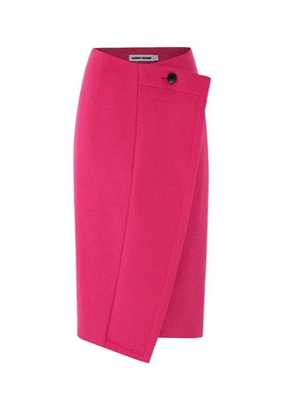 pin tweed ruffle skirt - Vera Lumina