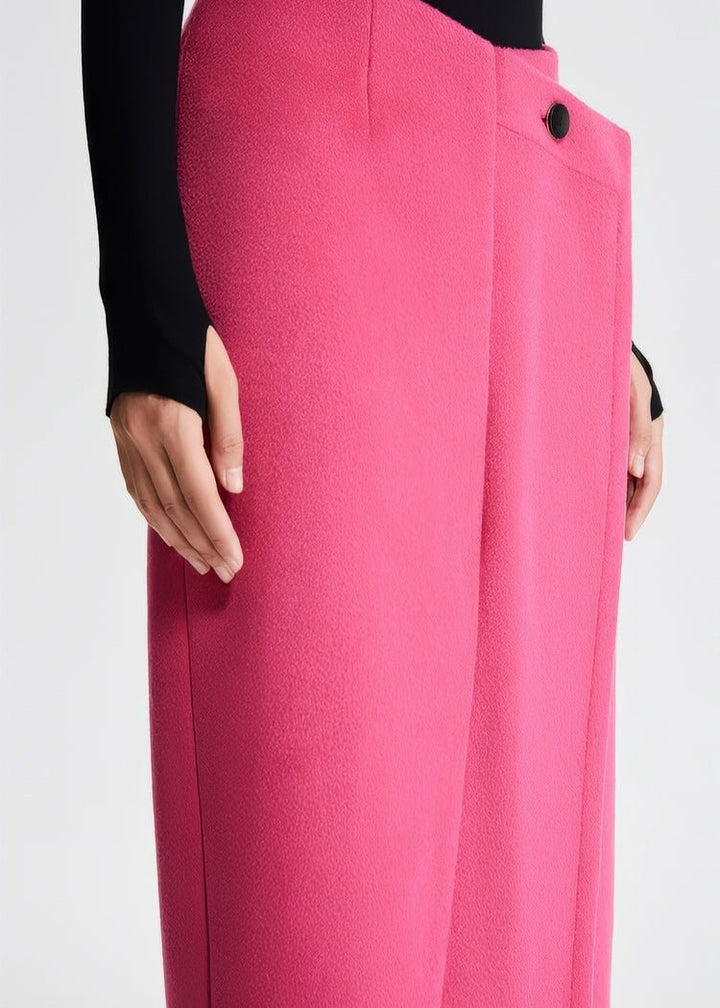 pin tweed ruffle skirt - Vera Lumina