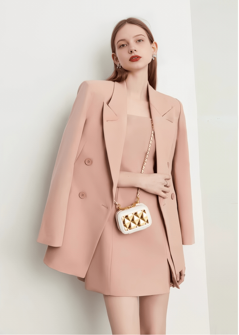 Pink Camisole Dress - Vera Lumina