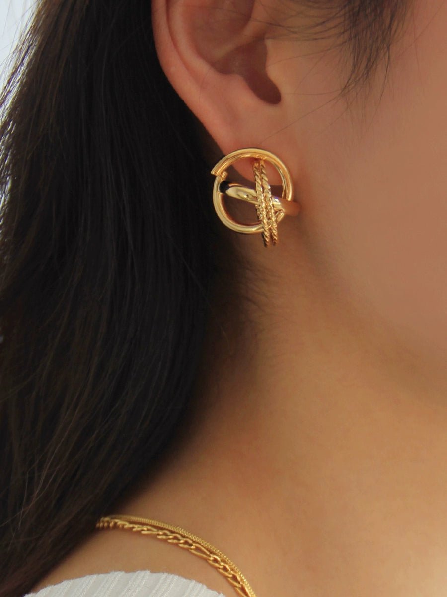 Planetary orbits earrings - Vera Lumina
