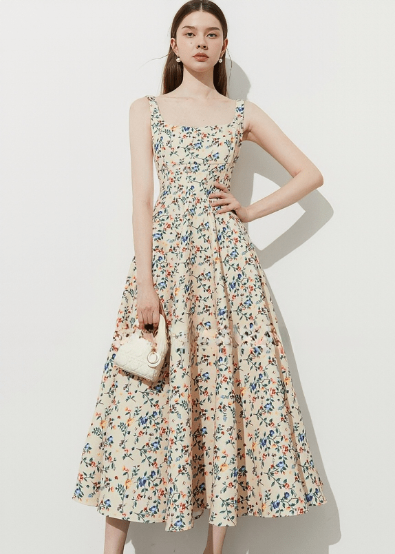 PRAIRIE BLOSSOM MAXI DRESS - Vera Lumina