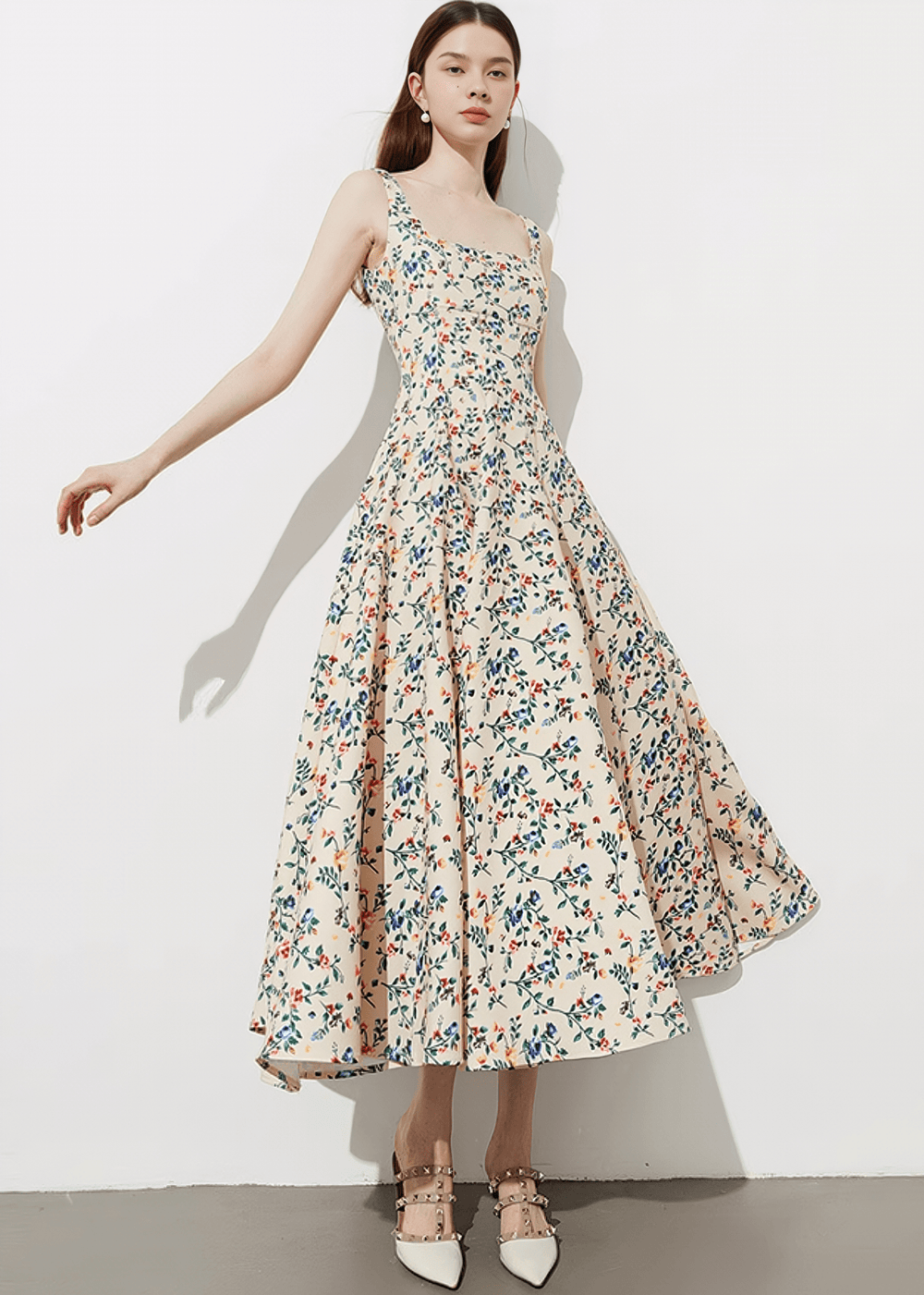 PRAIRIE BLOSSOM MAXI DRESS - Vera Lumina