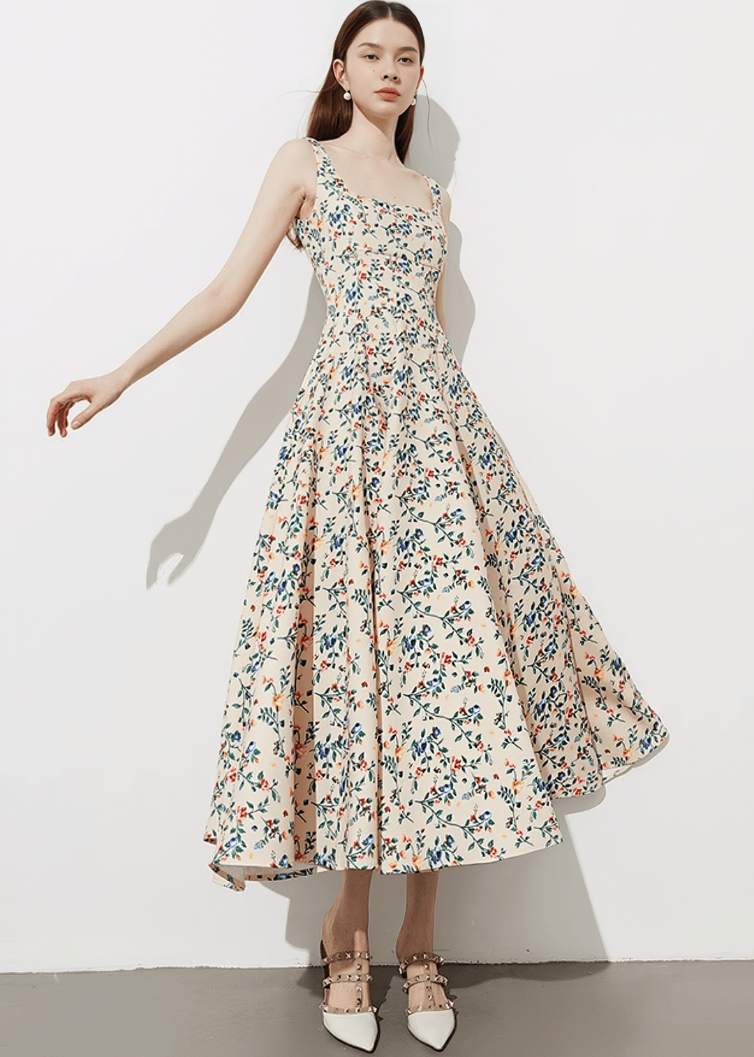 PRAIRIE BLOSSOM MAXI DRESS - Vera Lumina