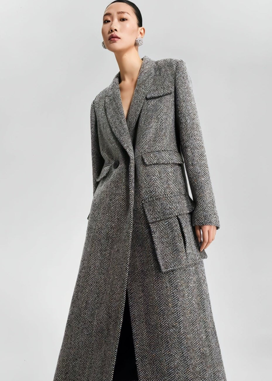 Premium tweed coat - Vera Lumina