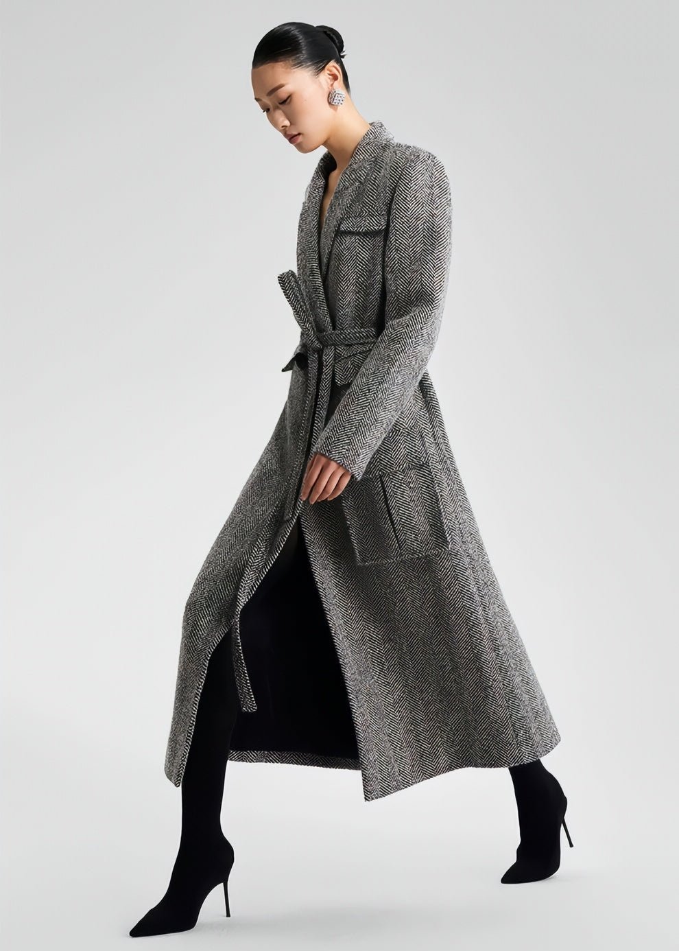 Premium tweed coat - Vera Lumina