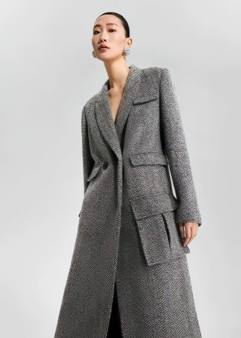 Premium tweed coat - Vera Lumina