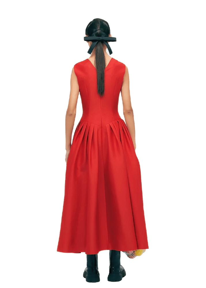 pressed pleats dress - Vera Lumina