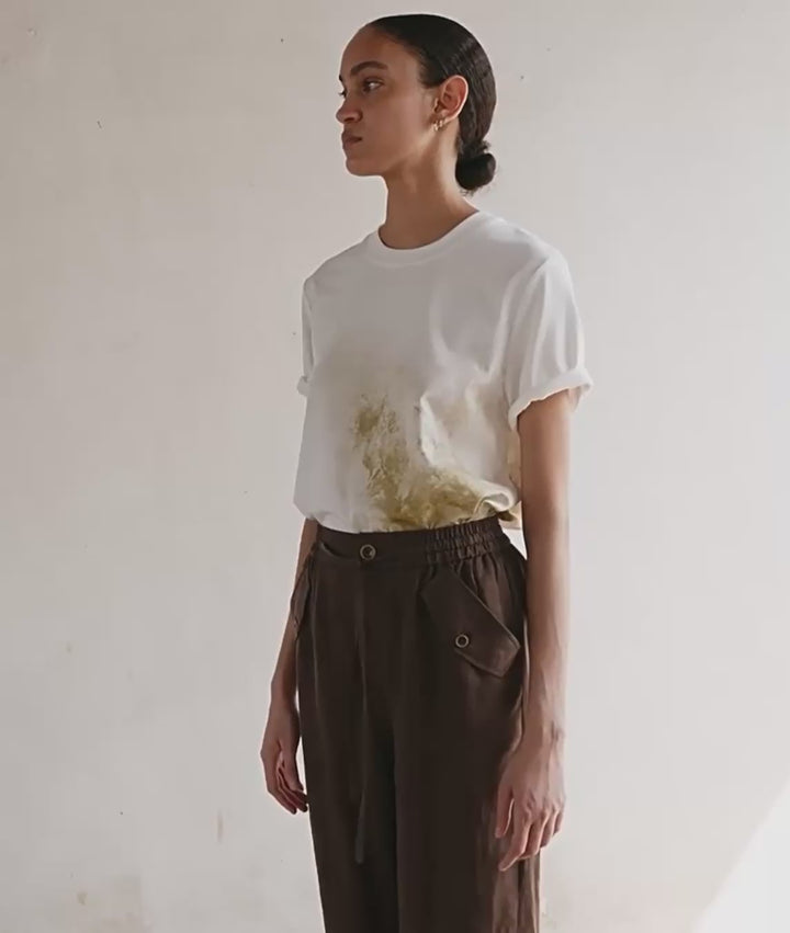 Abstraktes Gradienten -T -Shirt