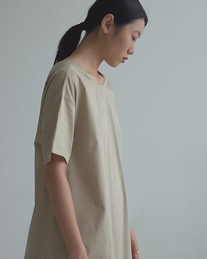 Architektures Twist Back Midi Kleid