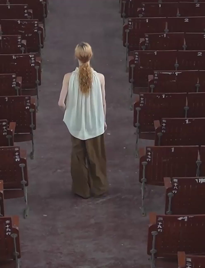 Gesammelte Halfter -Drape -Oberseite