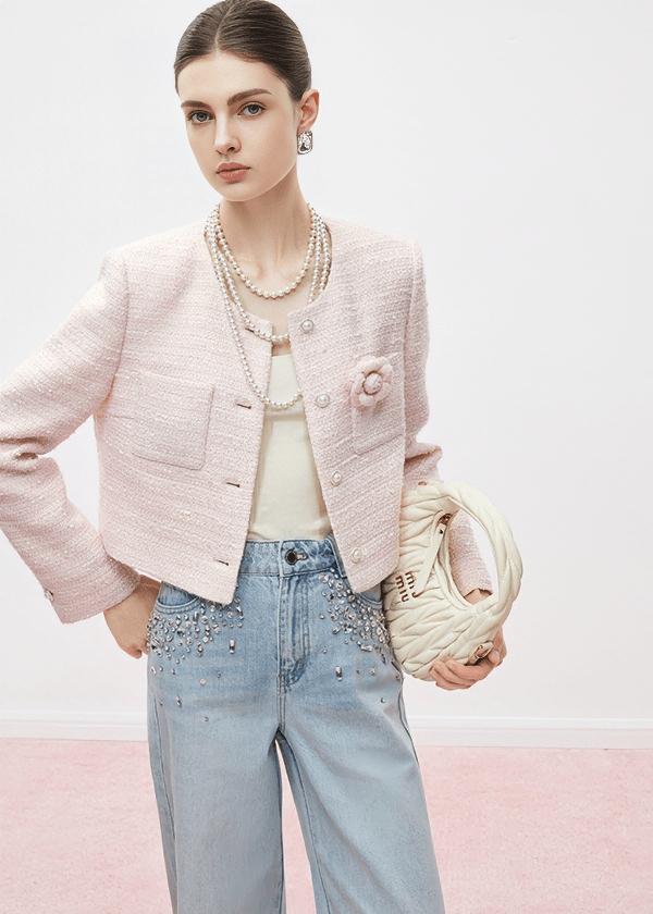 PRISTINE CAMELLIA JACKET - Vera Lumina