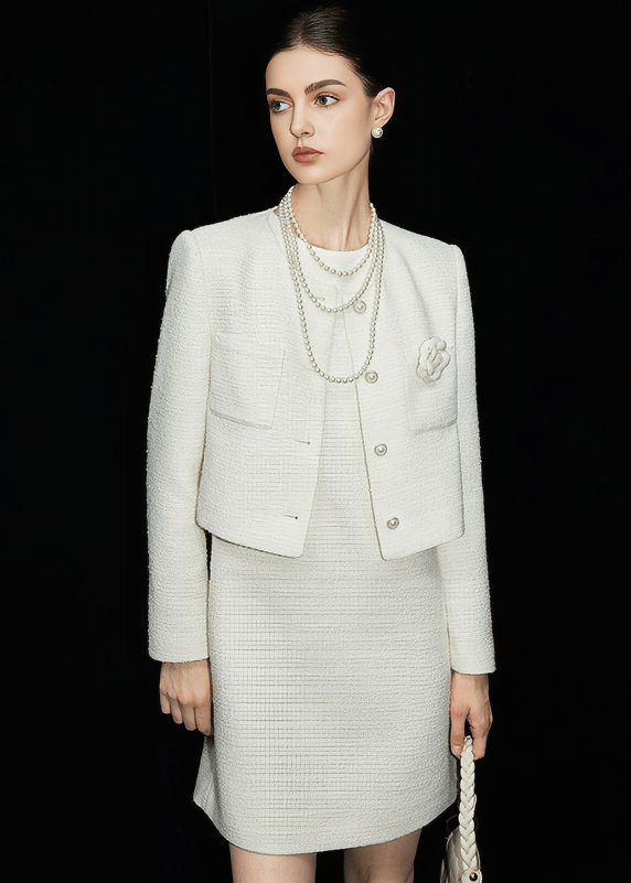 PRISTINE CAMELLIA JACKET - Vera Lumina