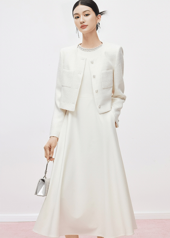 PRISTINE CAMELLIA JACKET - Vera Lumina