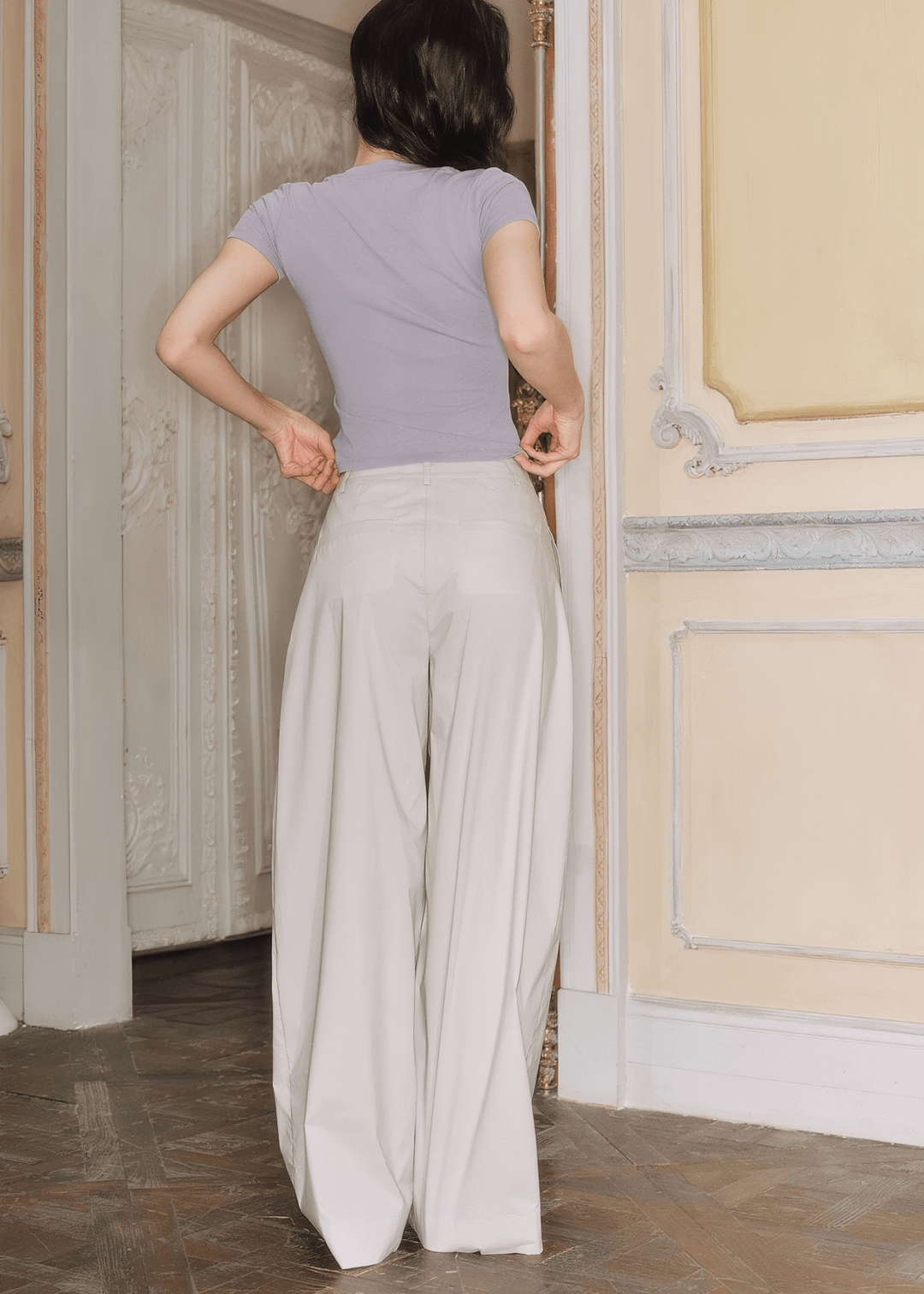 タックワイドルーズパンツ - Vera Lumina