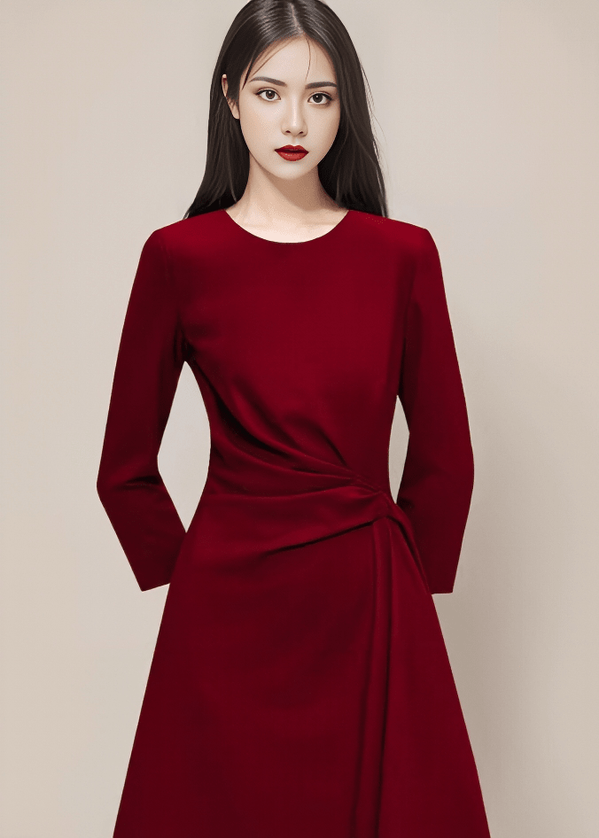 サイドタックノットワンピース - Vera Lumina