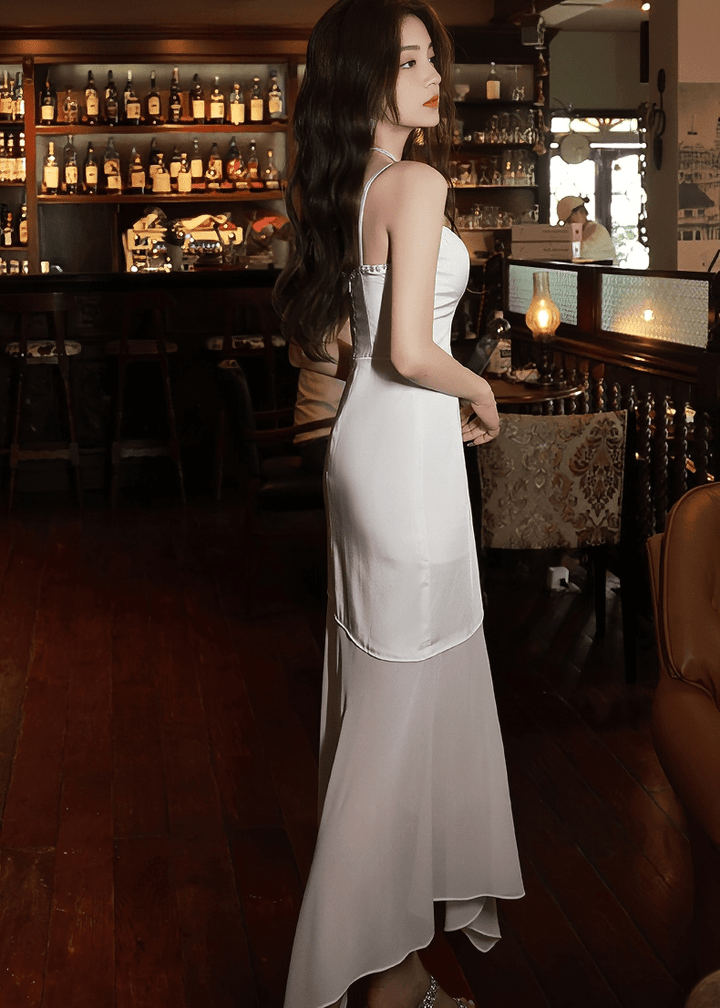 ビジューラインシアーフレアドレス - Vera Lumina