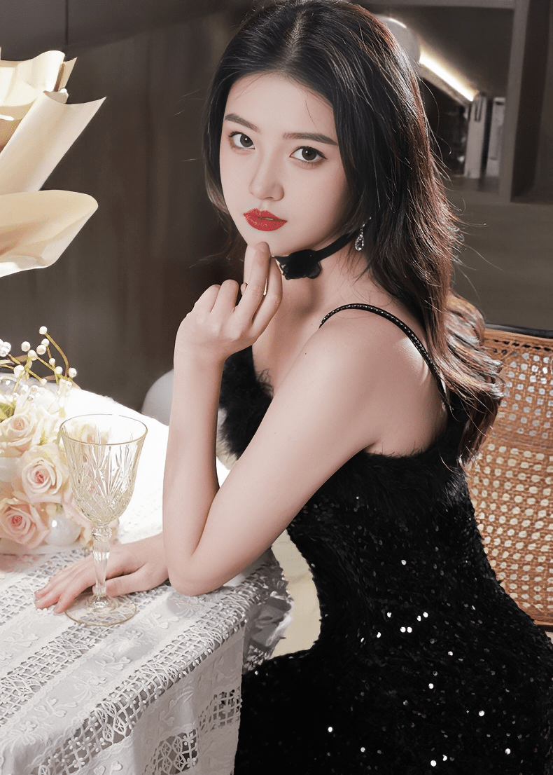 フェザースパンコールマーメイドドレス - Vera Lumina