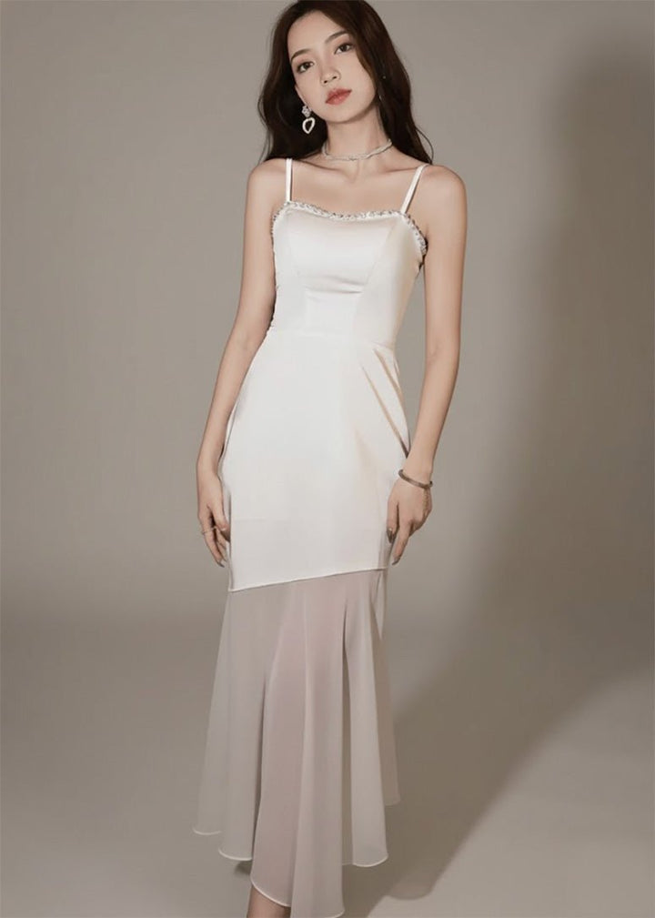 ビジューラインシアーフレアドレス - Vera Lumina