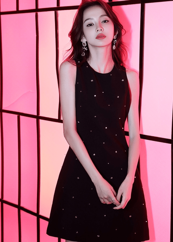 ビジュースパンコールバックオープンミニドレス - Vera Lumina