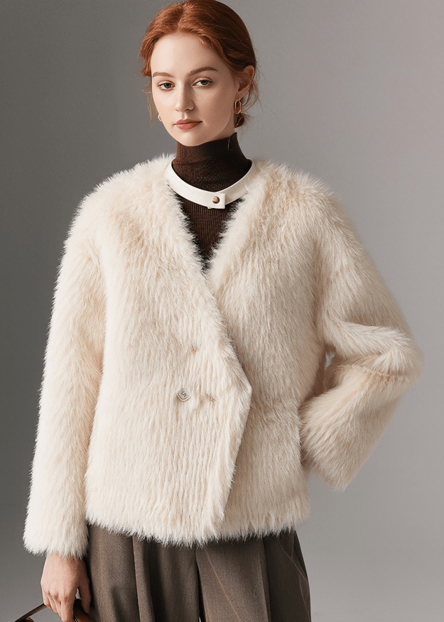 RADIANT FUR JACKET - Vera Lumina