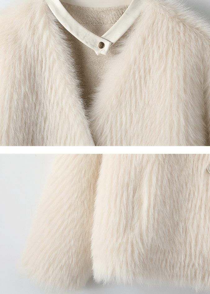 RADIANT FUR JACKET - Vera Lumina