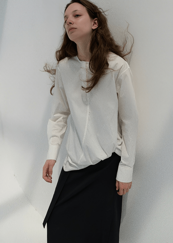 RELAXED FIT OVERSIZED SHIRT - Vera Lumina