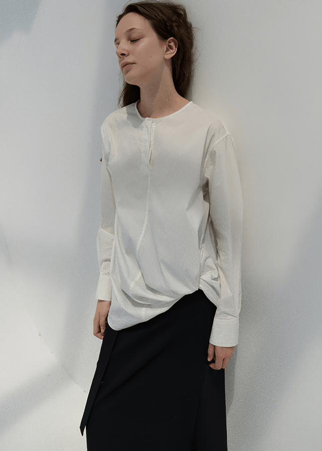 RELAXED FIT OVERSIZED SHIRT - Vera Lumina