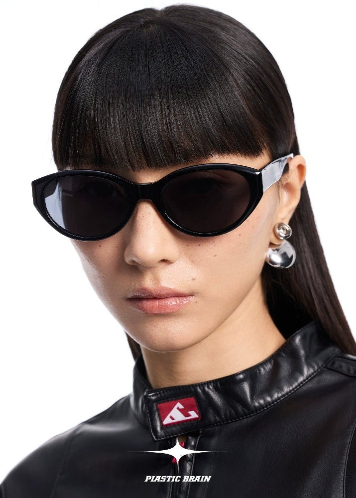 Retro Cat Eye Frame Sunglasses - Vera Lumina