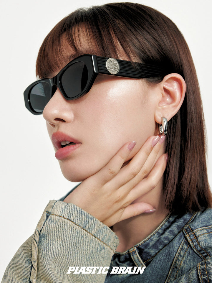 Retro Cat Eye Sunglasses - Vera Lumina