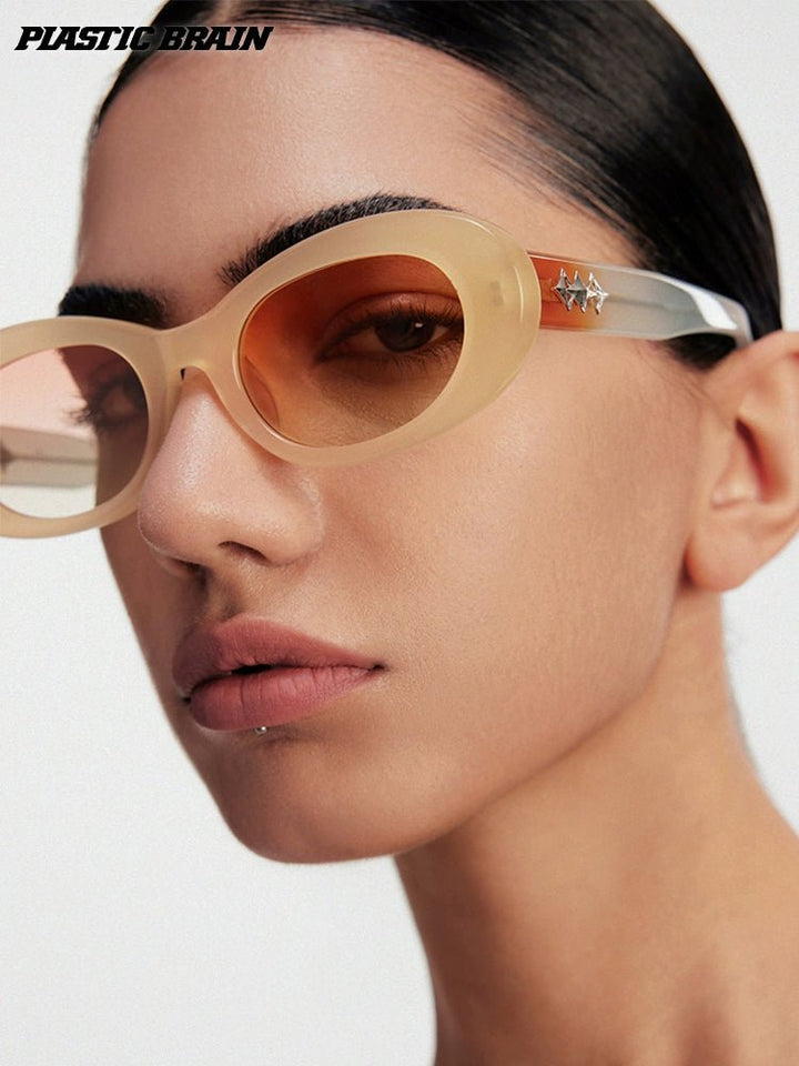 Retro Cat's Eye Sunglasses - Vera Lumina