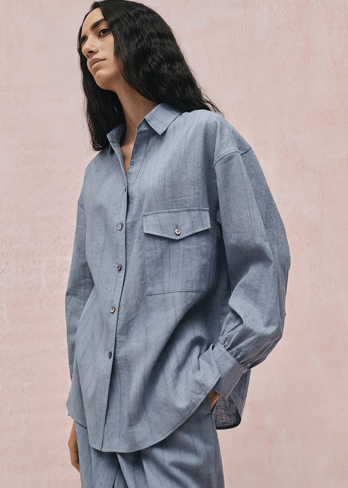 REVERIE CUFF SHIRT - Vera Lumina