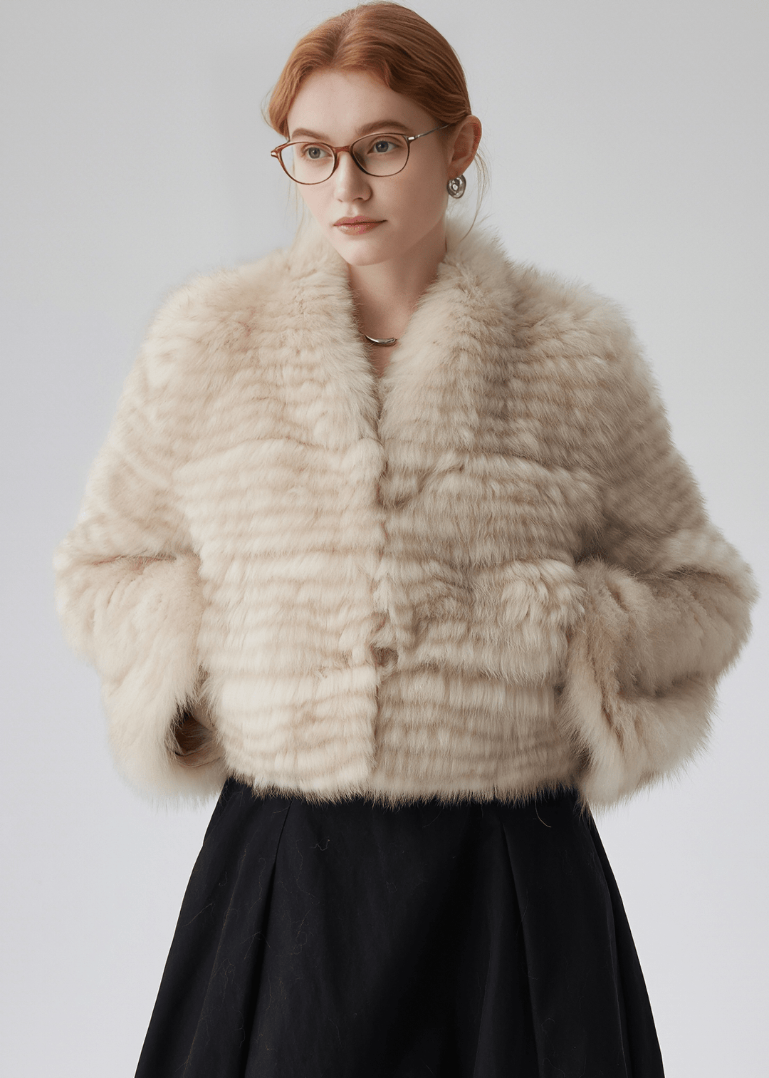 RIPPLE FUR JACKET - Vera Lumina