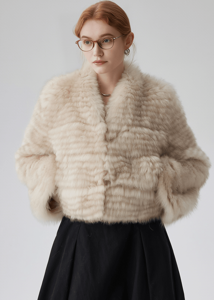 RIPPLE FUR JACKET - Vera Lumina