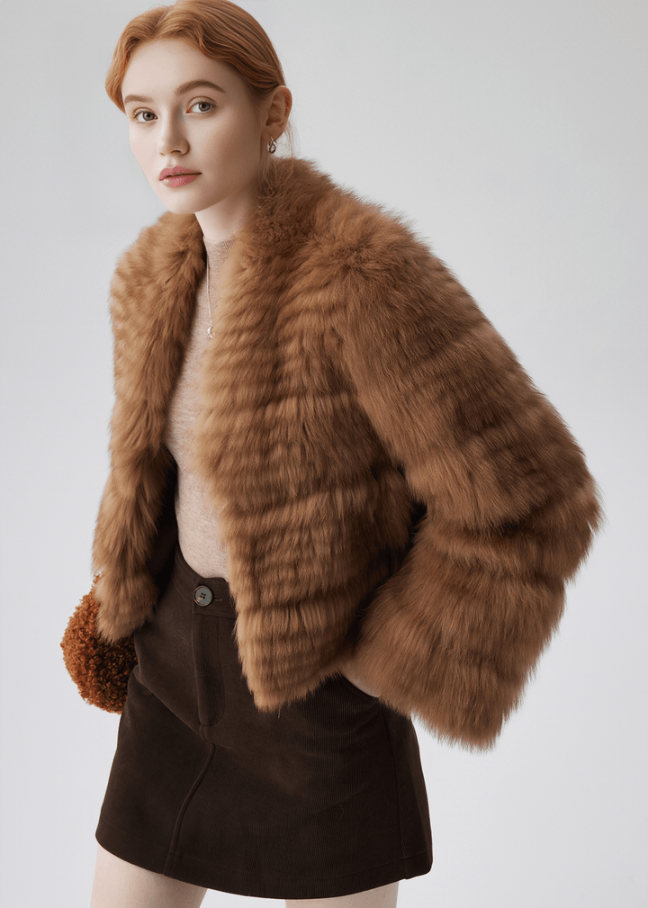 RIPPLE FUR JACKET - Vera Lumina